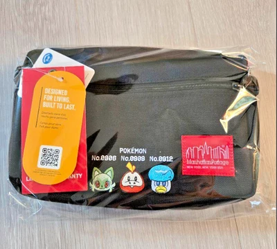 Manhattan Portage Pokemon 协作单肩包 Paldea 限量包 男女皆宜 — 第 1/4 张图片