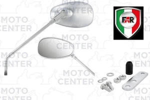 SPECCHIO DX. O SX. CROMATO OVALE A SNODO PIAGGIO VESPA 125 150 200 - VESPA 50 S - Foto 1 di 1