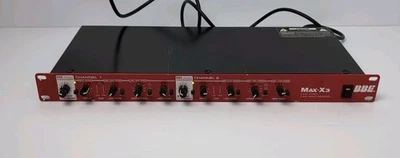 BBE Max-X3   2 Way Stereo/3 Way Mono Crossover Power Cord Not Included  - Image 1 of 4