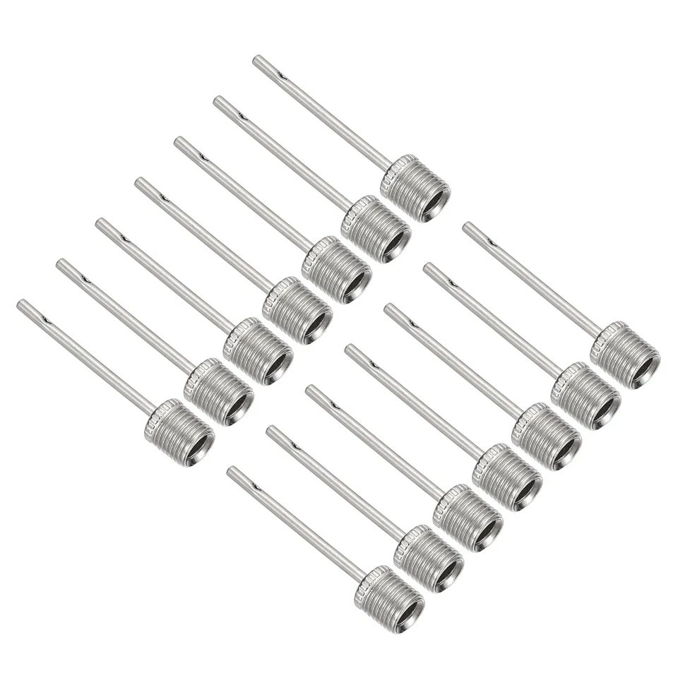 15Pcs Stainless Steel Sports Ball Pump Needle Inflate Pump Inflation Needle Foto 1 de 4