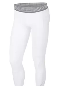 NEW MENS NIKE PRO HYPERCOOL 3/4 TRAINING TIGHTS PANTS WHITE SZ 2XL 853936 - Picture 1 of 4