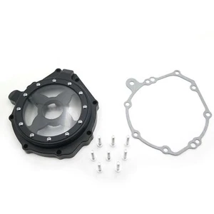 Engine Stator Cover See Through For Honda 04-07 CBR1000RR/ 08-24 CB1000RA Black - Picture 1 of 7