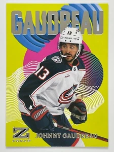 2023-24 Metal Universe Z-Force Johnny Gaudreau #10 Columbus Blue Jackets - Bild 1 von 2