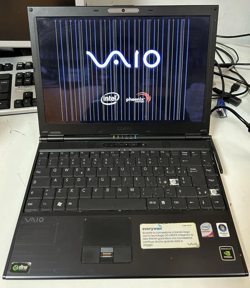 Pc Laptop Sony Vaio PCG-6W1M NVIDEA Intel Centrino Leggi - Immagine 1 di 4