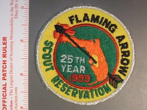 Boy Scout Flaming Arrow Reservation 25th Year 6738LL - Picture 1 of 1