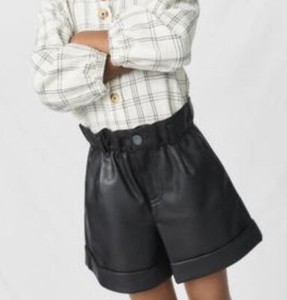 Las mejores ofertas en Ropa de Cuero Sintético Zara (talla 4 y más grande)  para las niñas | eBay