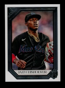 JAZZ CHISHOLM JR ⚾ 2021 Topps Gallery #36 RC Rookie Card Miami Marlins - Picture 1 of 2