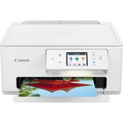 NEW Canon PIXMA TS7720 Wireless All-In-One Inkjet Printer Home Office Print - Image 1 of 4