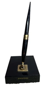 Penna stilografica vintage Sheaffer's con supporto - Foto 1 di 3