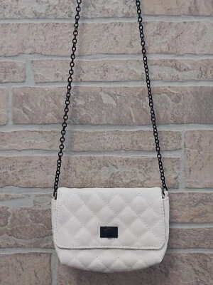 Bolsa de ombro vintage Bongo couro sintético acolchoada tiracolo - Imagem 1 de 4