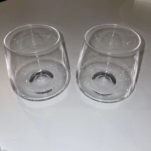 2 Double Old Fashioned Glasses with 2 silicone ice ball molds - Picture 1 of 7