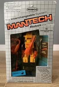 1983 Mantech Robot Warriors AquaTech Figur Neu Unpunched Remco Vintage Toy - Bild 1 von 11