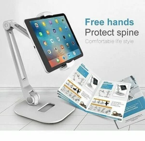 Desk Tablet Holder Stand For iPad 2 3 4/ Mini/ Air iPhone iPad Pro Universal - Picture 1 of 11