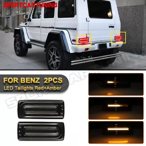 Sequential LED Tail Light Brake Turn Signal Lamp For Benz G Class W463 G500 G550 - Picture 1 of 12