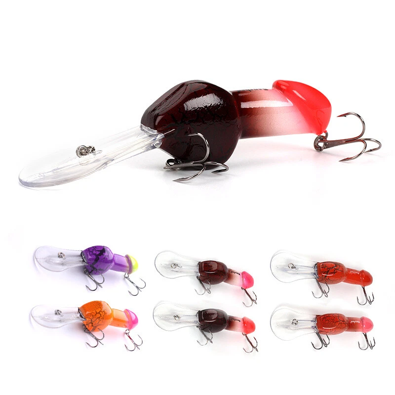 1-3 Piezas Señuelo de Pesca Crankbait Dick Señuelo Aparejos Cebo de Pesca de Lubina 14cm/27G Foto 1 de 4