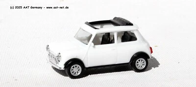 Herpa H0 - 028592 - Mini Cooper mit Rolldach, weiß NEU & OVP - Bild 1 von 3