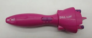Scunci Quick Twist Hair Styling Braiding Tool Battery Operated 2 Speed SQT1000A - Picture 1 of 18