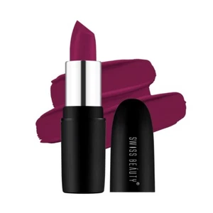 Swiss Beauty Pure Matte Creamy | Highly pigmented Lipstick - Burgundy , 3.8 gm - Picture 1 of 5