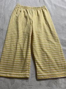Patsy Aiken chez ami belle Yellow Stripe Pants Size 7 - Picture 1 of 3