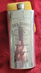 Jack Daniel's Vintage (1955?) Frasco de metal para cadera/bolsillo - Imagen 1 de 5