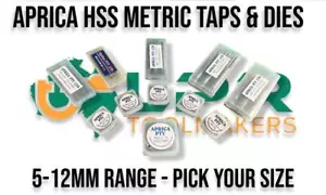 Metric HSS Tap & Dies Common thread * Taps 3pc variations from 5-12mm you pick - Foto 1 di 36