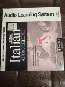 Instant Immersion Italian Deluxe (Italian AUDIO) 10 Audio CDS + 2 CD ROM [12 CD] - Picture 1 of 11