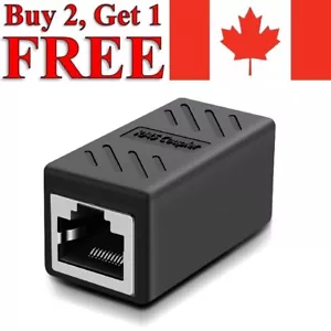 RJ45 Ethernet Coupler Adapter Connector Joiner Cable Extender For Cat 7 6 5 E - Picture 1 of 5