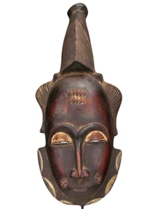 Baule Maske Elfenbeinküste Ivory Coast - Bild 1 von 4