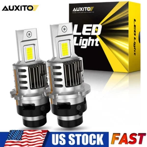 AUXITO LED D2S 6500K HID Xenón Faro Repuesto Bombillas 85122 Paquete de 2 - Imagen 1 de 13