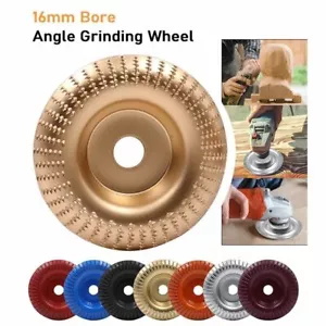 1xAmoladora angular de rueda pulida para carpintería talla de raíz lima de madera disco de pulido - Imagen 1 de 9