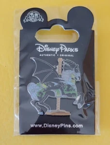 Disney Trading Pin Kingdom Carousel Attraction Sleeping Beauty Maleficent Horse - Picture 1 of 2