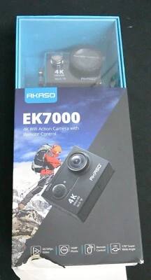 AKASO EK7000 4K30FPS Action Camera Ultra HD Underwater Camera 170 Degree Wide D2 - Image 1 of 2