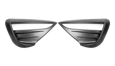 Matte Black Front Fog Lamp Aero Trim Covers for Tesla 21-24 Model Y Foto 1 de 4
