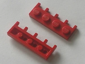 2 x Charniere LEGO Red Hinge Plate 4315 / Set 4543 4564 6089 6277 6862... - Foto 1 di 1