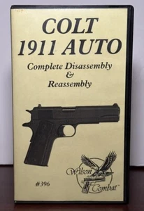 Colt 1911 Auto Complete Disassembly & Reassembly Dvd. Wilson Combat GunVideo - Foto 1 di 7