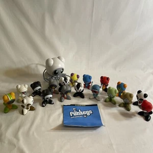 Lot Of 18 UB Funkeys Figures And 1 Hub Plus Instruction Manual - Picture 1 of 6