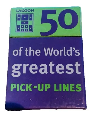 Lagoon Games - 50 of the World’s Greatest Pick-Up Lines Card Deck – Complete - Image 1 of 4