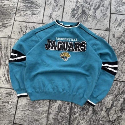 Sudadera vintage años 90 Lee Sports bordada Jacksonville Jaguars Foto 1 de 4