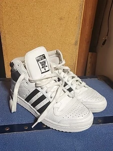 adidas Top Ten High Top Women’s Black & White U.S. Size 7 shoes B35339 - Picture 1 of 12