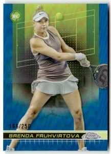 Topps Chrome 2024 Tennis No 156 Brenda Fruhvirtova Rookie Blue Refractor 166/250 - Bild 1 von 2