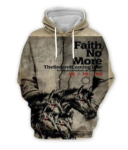Faith No More Hoodies Sweatshirts Pants Hoodie 3d - all printed, hot 2025 - Picture 1 of 3