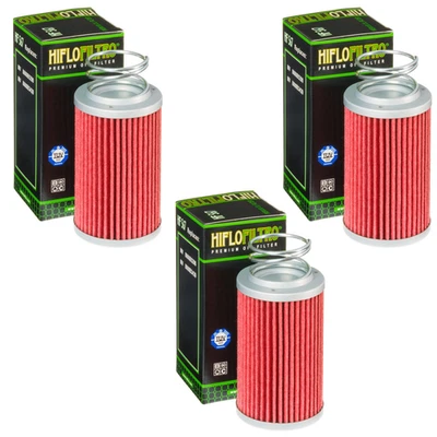 Hiflofiltro HF567 Oil Filter 3 Pack MV Agusta Brutale 1090 R, F4 1000 - Image 1 of 2