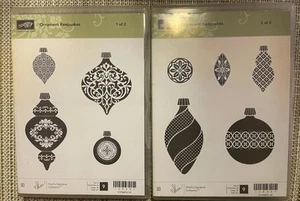 Stampin Up ORNAMENT KEEPSAKES 128051 Stamp Set Christmas Stamps Sets *NEW* - Picture 1 of 4
