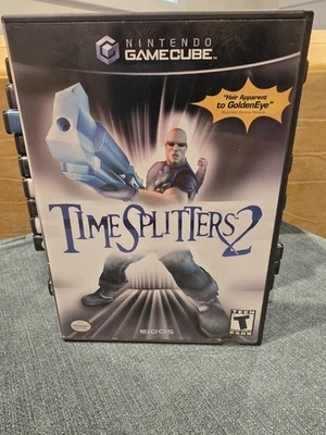 TimeSplitters 2 for Nintendo GameCube CIB - Image 1 of 4