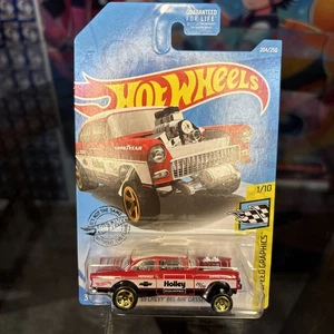 Chevy Bel Air Gasser HW Speed Graphics 1/10, 204/250 Hot Wheels 2017 55 - Imagen 1 de 6