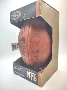 Brett Favre Autographed NFL Authentic Wilson Football With Tag - Picture 1 of 6