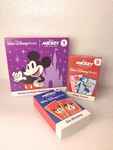 McDonalds 2023 Walt Disney Mickey and Friends Lote de 3 #1 #5 #4 Juegos de Cartas - Imagen 1 de 2