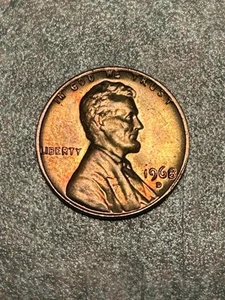 1968 D Penny DDO. Also Doubling On Column On Reverse. Beautiful Coin - Picture 1 of 5