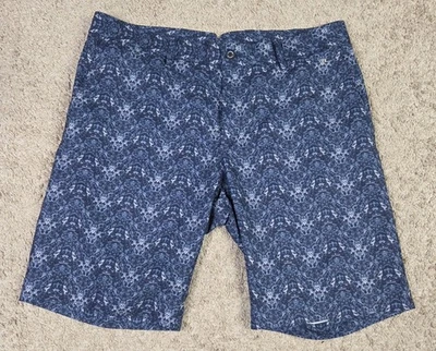 Pantalones Cortos J Lindeberg Eloy Micro Elastizados Rendimiento Talla 34 (36x10) Azul Geométrico Foto 1 de 4