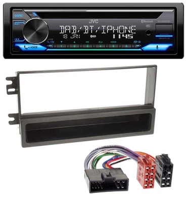 JVC Bluetooth MP3 USB DAB CD Autoradio für Kia Sportage I (2000-2005) - Bild 1 von 4